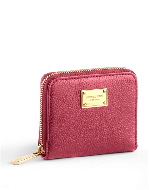 small red michael kors wallet|Michael Kors bifold wallet women's.